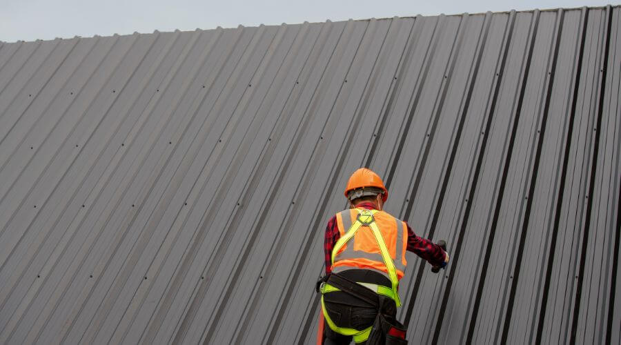 Professional metal roof installation in Prairieville, LA